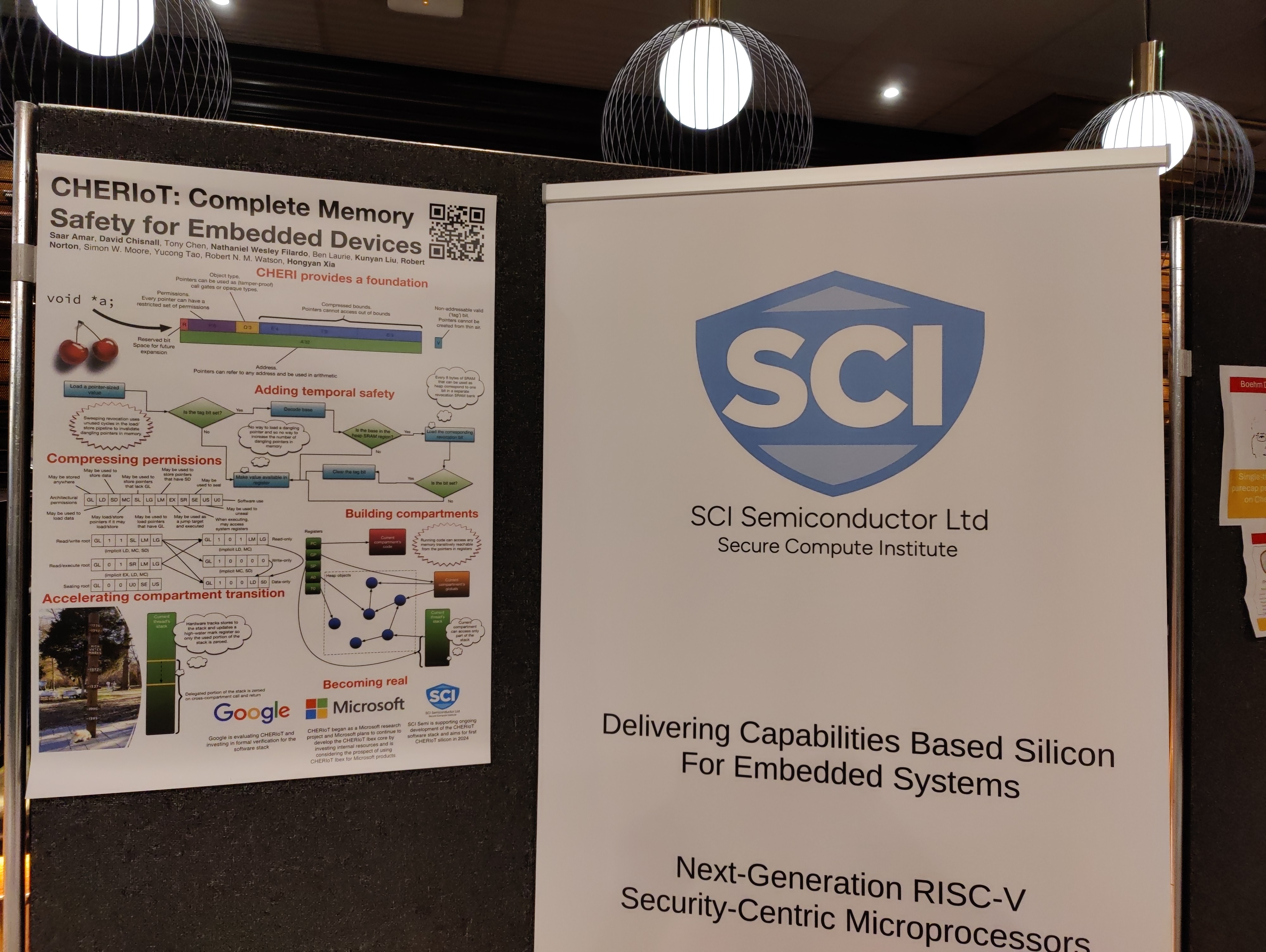 SCI Semiconductor presented the MICRO poster